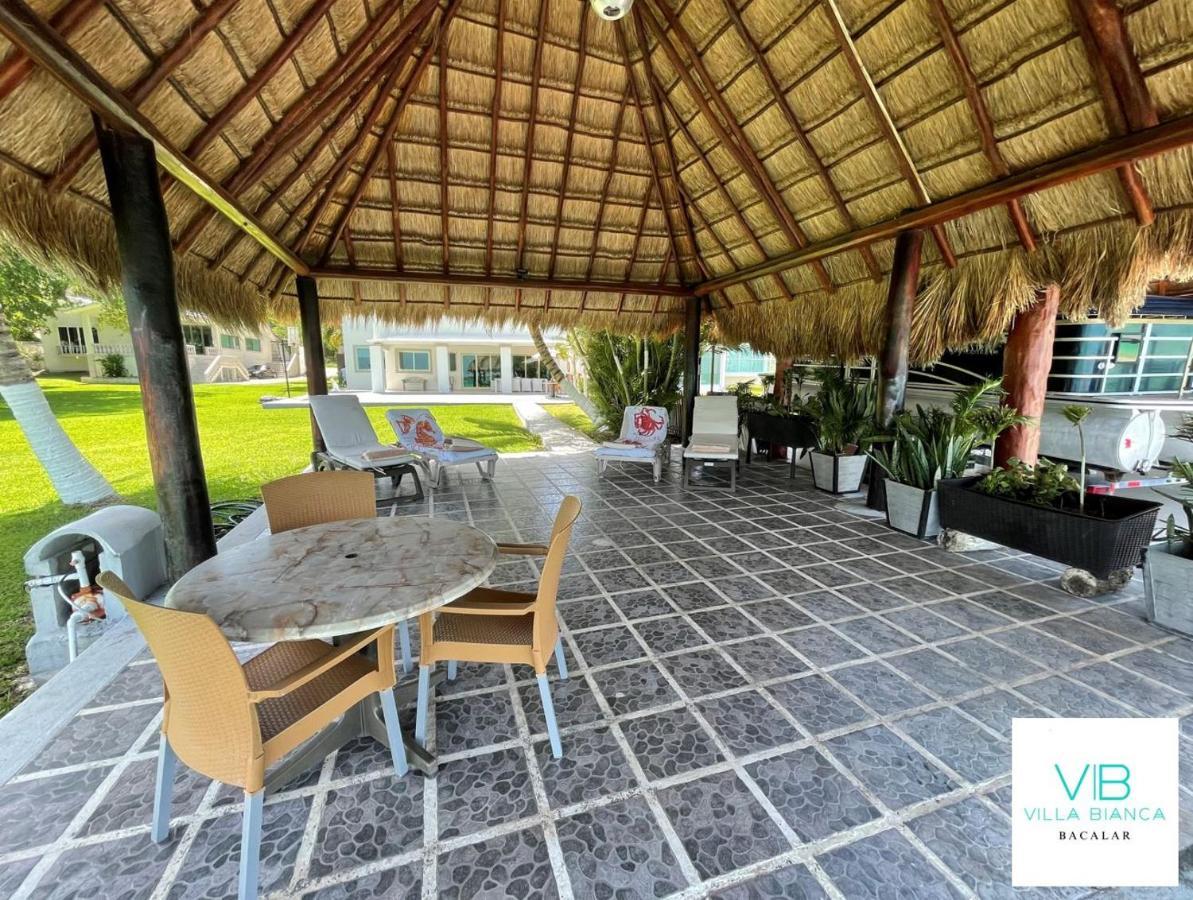 Villa Bianca Bacalar Eksteriør billede