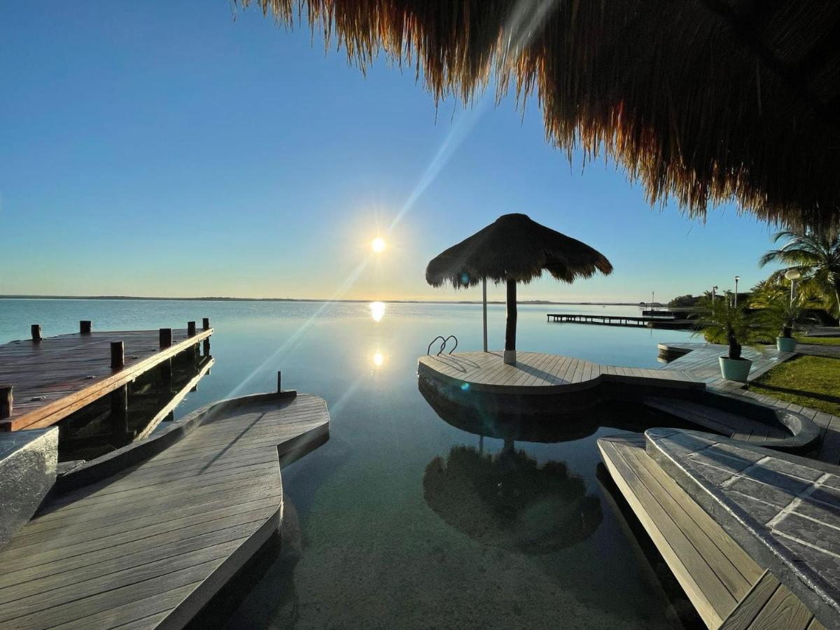 Villa Bianca Bacalar Eksteriør billede