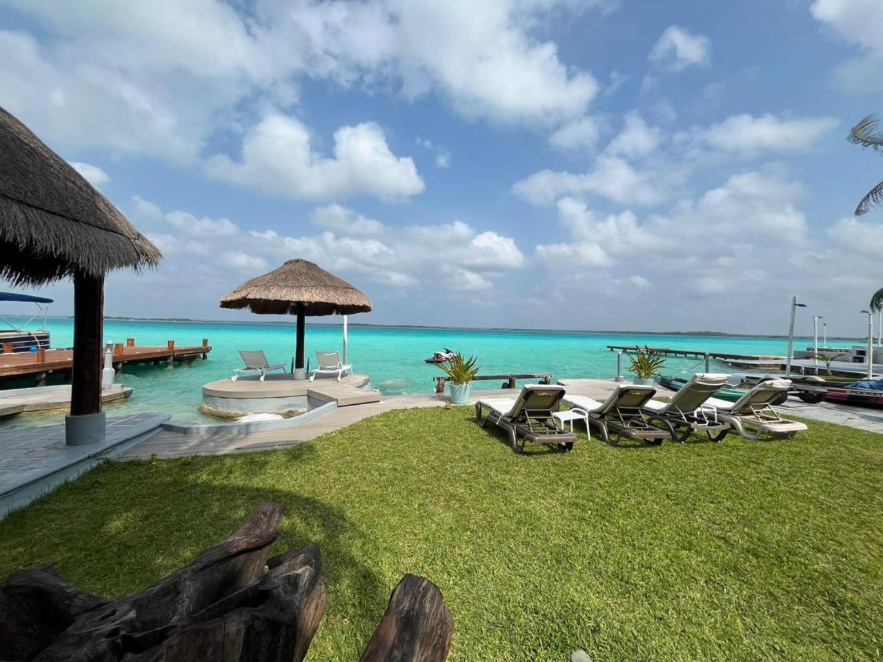 Villa Bianca Bacalar Eksteriør billede